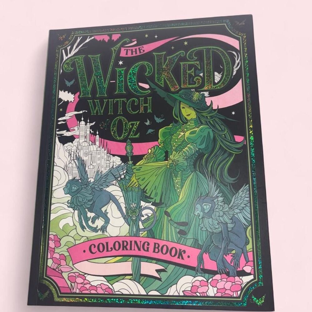 Pre Owned The Wicked Witch of Oz Coloring Book Thunder Bay Press
